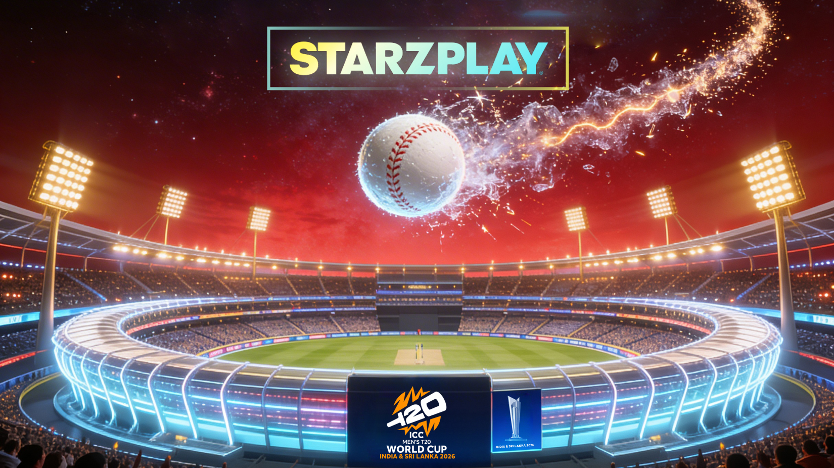 StarzPlay T20 World Cup Advertising
