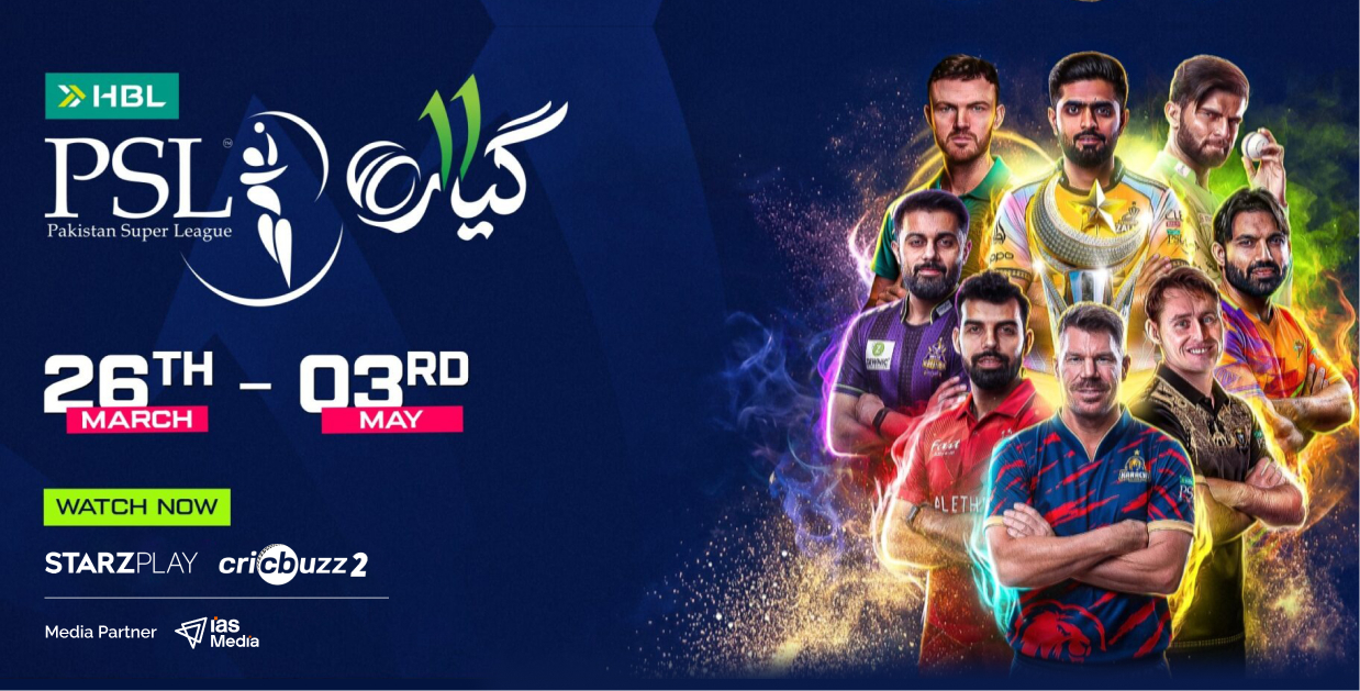 PSL Live Streaming Partner IAS Media