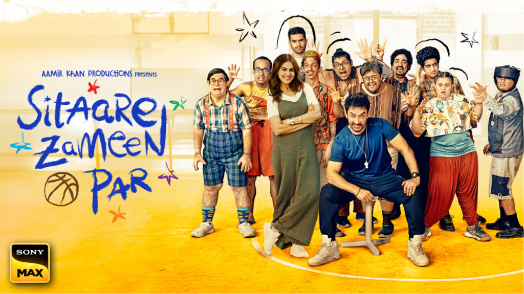 Sitare Zameen Par on Sony Max Advertising