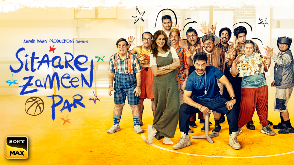 Sitare Zameen Par on Sony Max Advertising