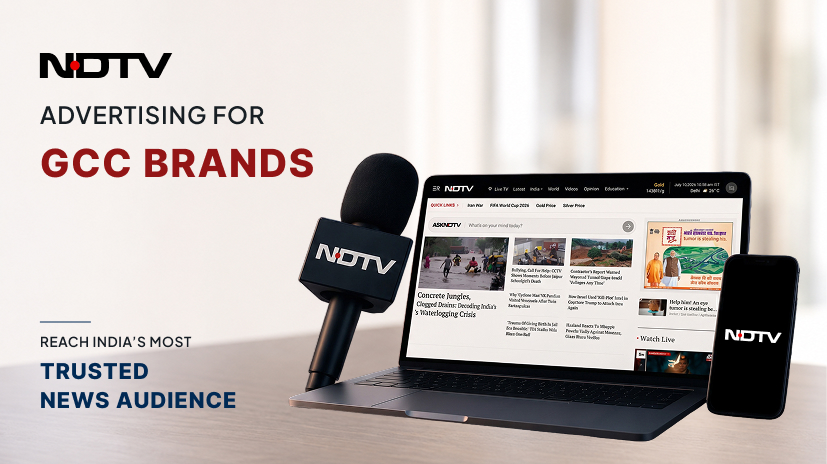 NDTV Advertising for GCC Brands