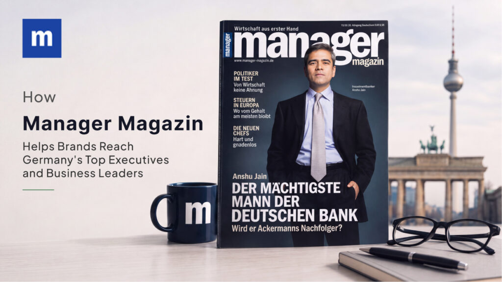 Advertise in Manager Magazin Germany