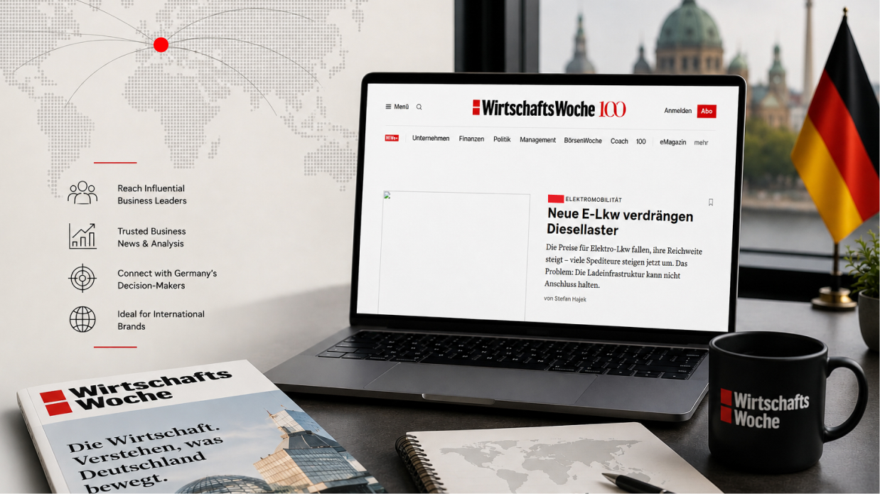 Advertise in WirtschaftsWoche