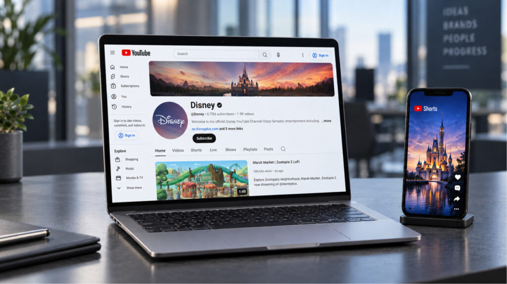 Disney YouTube Advertising