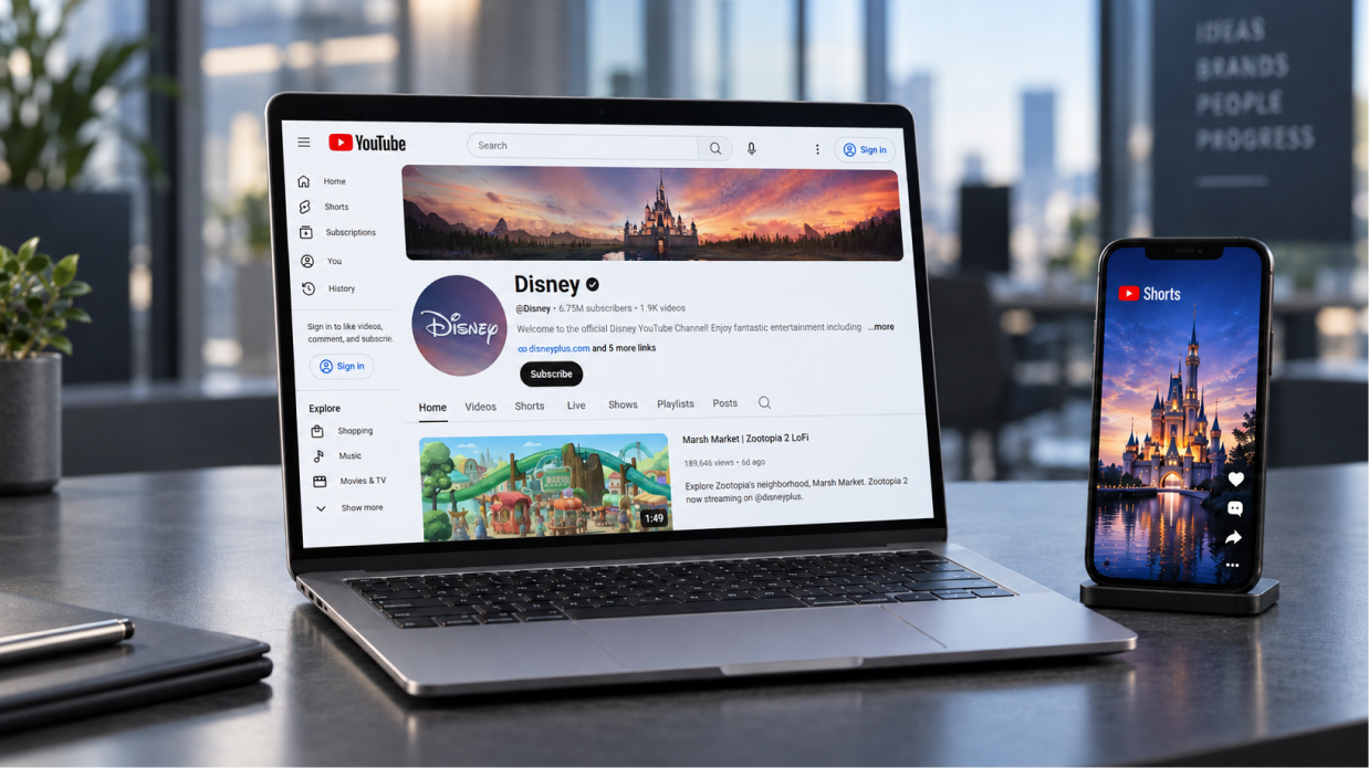 Disney YouTube Advertising