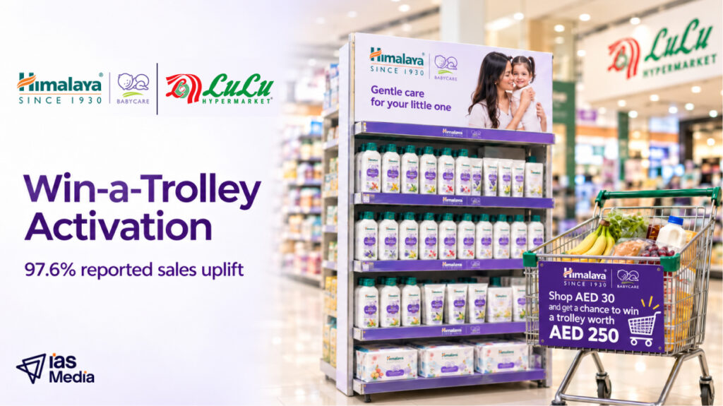 Himalaya Baby Care Sales with LuLu Hypermarket Activation